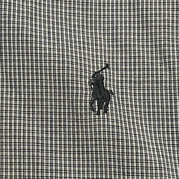 Ralph Lauren men’s Size XL Checkered Button Down Men’s Size 17 Shirt - Picture 7 of 11
